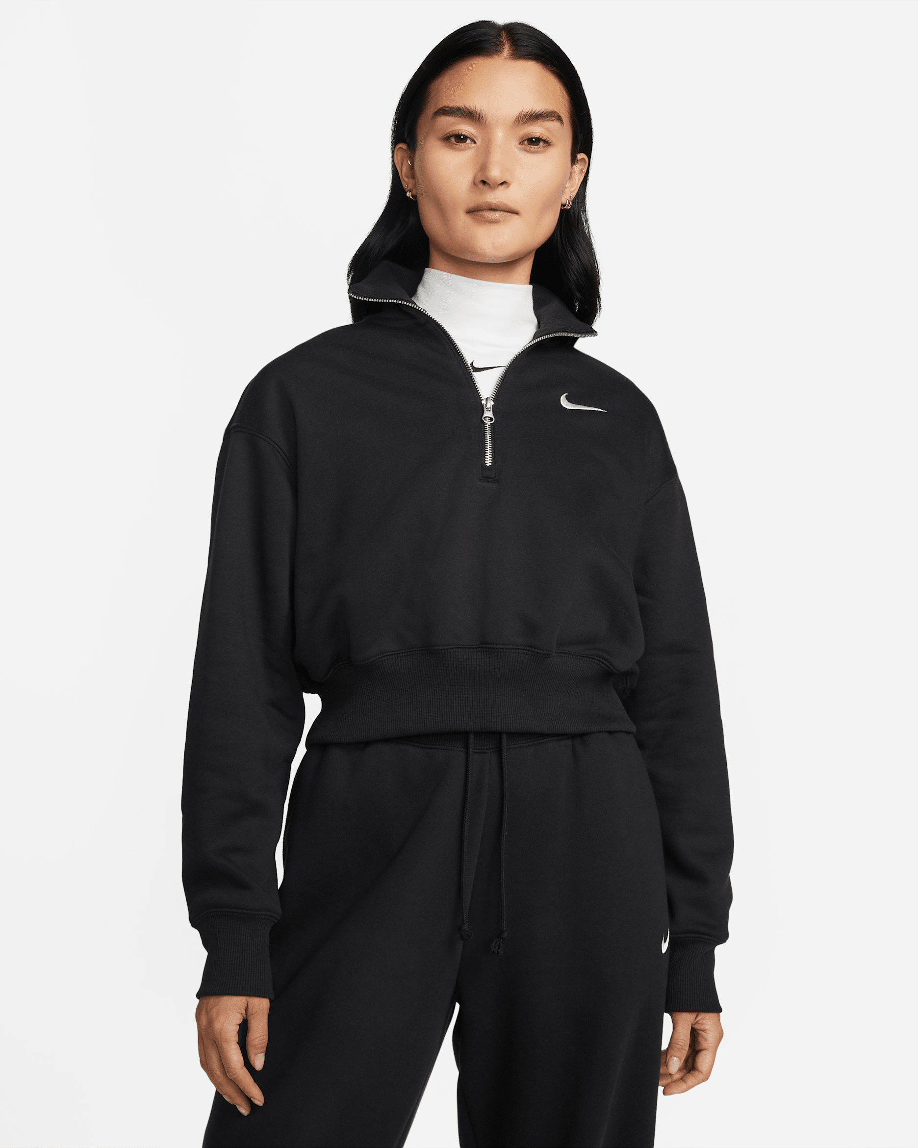 まゆ Nike Sportswear Phoenix Fleece Women's Oversized 1/2-Zip